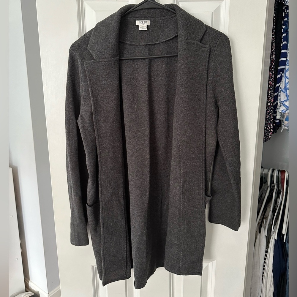 Jcrew Sweater Blazer